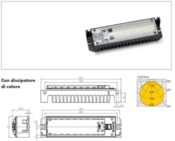 VOSSLOH 555875 LED MODULE 13W 3000K 220-240VAC 50-60HZ 1190 LUMEN IP54 MADE IN ITALY
VOSSLOH 555875 LED MODULE 13W 3000K 220-240VAC 50-60HZ 1190 LUMEN IP54 MADE IN ITALY