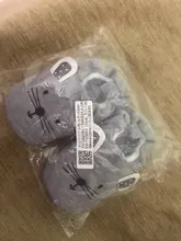 Bebé zapatillas de niños niñas suela suave antideslizantes no cuna casa Zapatos de botines de invierno abrigados de ratón de dibujos animados en primer lugar los caminantes