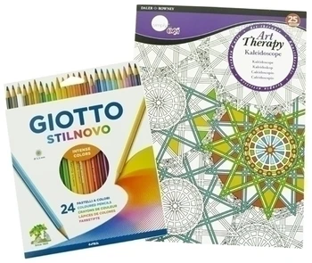 Colorful pencils GIOTTO STILNOVO special 24 PACK ART THERAPY MANDALA kaleidoscope case
Colorful pencils GIOTTO STILNOVO special 24 PACK ART THERAPY MANDALA kaleidoscope case