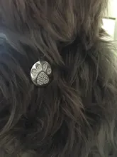 Etiquetas de identificación para mascotas, nombre de Perro personalizado, etiqueta para Collar de mascota pequeño y grande, accesorios para mascotas, pata de hueso brillante, Pastor Alemán, MP0078