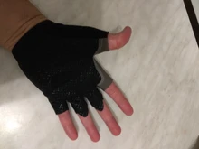 Caminar pescado guantes de la pesca no-Slip transpirable ultrafino Unisex medio dedo guante Camping pesca material para carpas guantes de pesca