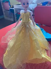 Gran oferta en 7 colores disponibles, vestido de princesa de boda hecho a mano de alta calidad, vestido de ropa elegante para Barbie, vestidos de muñeca