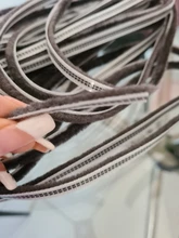 Tira de sellado puerta ventana, cepillo insonorizado, burlete para puerta, espuma para ventana, 10M