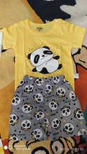 Conjuntos de ropa de verano para bebés, Conjunto de camiseta de manga corta y pantalones cortos