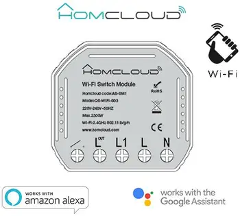 Switch Module intelligent Wi-Fi Downlight
Switch Module intelligent Wi-Fi Downlight