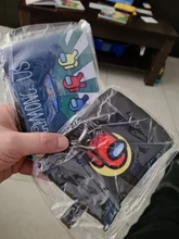 Cartera de juego para niños y niñas, cartera corta con bolsillo para tarjetas, monedero transparente, monedero pequeño