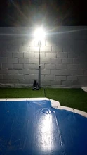 LED Floodlight Outdoor-Lamp Motion-Sensor Waterproof IP66 100W 220V 50W White 20W Black