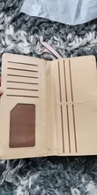 Cartera larga de piel sintética para mujer, bolso dorado con hojas ahuecadas, monedero, tarjetero