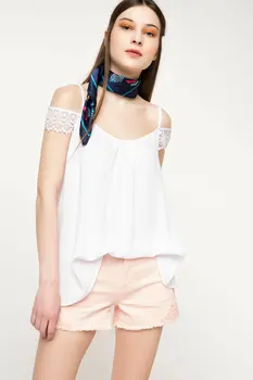 DeFacto Sexy Off Shoulder Design Summer Woman Tops Shirts Sleeveless White Blue Chiffon Blouse New Arrival-H3677AZ17HS-H3677AZ17HS
DeFacto Sexy Off Shoulder Design Summer Woman Tops Shirts Sleeveless White Blue Chiffon Blouse New Arrival-H3677AZ17HS-H3677AZ17HS