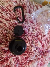 1PC 100ML portátil botella para polvo de proteína con llavero de salud embudo medicina publicidad botella de agua vaso botella para deporte al exterior