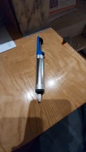 Bomba de succión de soldadura de Metal de aluminio, pistola de estaño con ventosa para soldar, pluma de eliminación, desoldador de soldadura al vacío, herramientas de soldadura manual