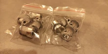GT2 20 dientes 16 dientes 20 dientes Bore 5mm/8mm temporización aluminio Ajuste de polea para GT2-6mm conteo de tiempo abierto cinturón para impresora 3D.