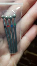 Juego de brocas para uñas, fresas eléctricas profesionales, bola, cepillo de Metal, accesorios para máquina de manicura, 4 Uds.
