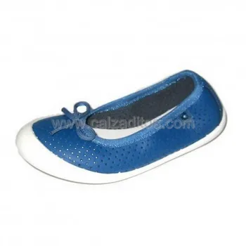 Leather ballet pumps blue, Conguitos
Leather ballet pumps blue, Conguitos