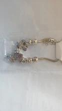 Pulsera con forma de llave de corona antigua para mujer, Original, abalorio de 6 colores, cuentas de cristal, pulsera y brazalete, regalos de joyería DIY