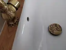 Drain Basin Sink Lavatory Brass-Material Bathroom Antique-Finish Clic-Clac Waterlet Pop-Up