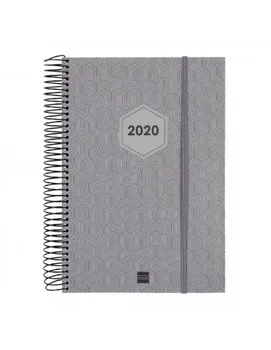SPIRAL AGENDA FUTURE LIGHT GRAY DAY FOR PAGE E11 166X242X20 MM 2020 FINOCAM 
SPIRAL AGENDA FUTURE LIGHT GRAY DAY FOR PAGE E11 166X242X20 MM 2020 FINOCAM