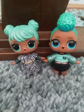 L.O.L. ¡Sorpresa! Vestidos originales de ropa para LOL 8cm, vestidos brillantes, juguetes para niños, regalo