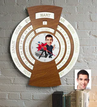 Personalized Mr Traffic Police Caricature Of Infinite Maya Calendar Wall clock-1
Personalized Mr Traffic Police Caricature Of Infinite Maya Calendar Wall clock-1