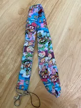 Bonito llavero Flyingbee Prince boy de dibujos animados, cordón para llaves, identificación de teléfono, etiqueta de nombre DIY, cuerda colgante, regalos del anillo X0071