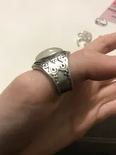 Anillos de cristal de curación grande Tibetano para mujer, joyas de piedra lunar indio antiguo bohemio, joyería fina, regalos para chicas