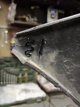 Grapadora caliente de 50W, máquina de soldadura de plástico PVC, Kit de reparación de garaje, reparación de parachoques, soldador de plástico práctico