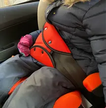 Safety Belt Seat-Belt-Cover Protection-Belts Triangle Children Adjustable Anti-Ledge