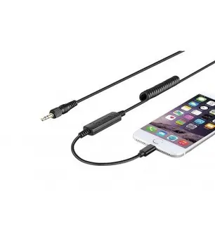 SARAMONIC LC-C35 CONNECTOR 3.5MM to LIGHTNING IOS
SARAMONIC LC-C35 CONNECTOR 3.5MM to LIGHTNING IOS