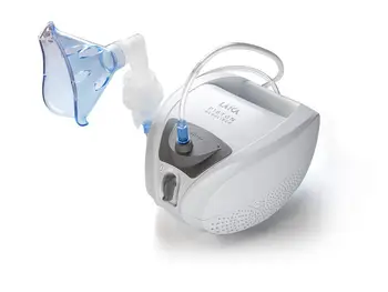 Nebulizer piston powered White brand Lay 
Nebulizer piston powered White brand Lay