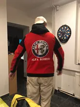 2020 Alfa Romeo chaqueta hombres chaqueta de cremallera Sudadera con capucha para primavera otoño buzos con capucha algodón forrados Harajuku hombre abrigo de ropa