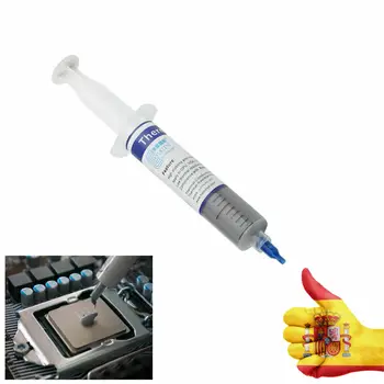 BULLSHOP Paste Termica Processor Grey 30g for PC CPU Computer PS4 Xbox in Syringe HY510 30 gr Syringe Fat micro 30 gr
BULLSHOP Paste Termica Processor Grey 30g for PC CPU Computer PS4 Xbox in Syringe HY510 30 gr Syringe Fat micro 30 gr