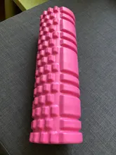 Columna de Yoga para gimnasio, rodillo de espuma para ejercicio, Pilates, Yoga, rodillo de masaje muscular, deportes musculares, rodillo de bloqueo de 30cm