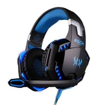 G2000 Gaming Headset PC Mic Stereo USB connection + 3,5mm (Earphone + microphone)
G2000 Gaming Headset PC Mic Stereo USB connection + 3,5mm (Earphone + microphone)