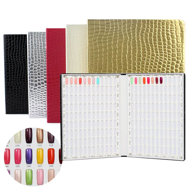Nail Display Book Tips Leather Cover Gel Polish Display Chart Salon Tools with False Tips Showing Shelf Nail Colour Display
Nail Display Book Tips Leather Cover Gel Polish Display Chart Salon Tools with False Tips Showing Shelf Nail Colour Display