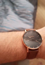 Reloj de cuarzo minimalista para hombre, cronógrafo ultradelgado de moda, sencillo, de negocios, correa de malla de acero inoxidable, Masculino, 2021