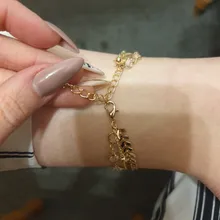 Tobillera con lentejuelas de cristal bohemio para mujer, pulsera de tobillo hecha a mano, cadena de pie para playa, joyería para pies descalzos