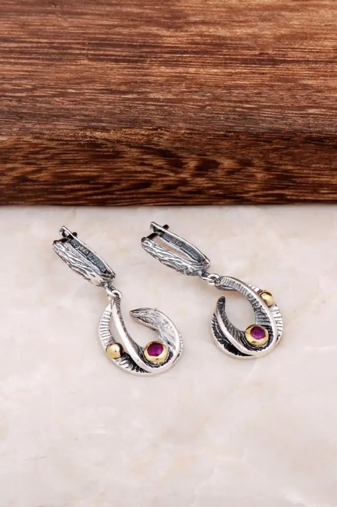 Hammer Tattoo Design Silver Earring 4552 High Quality Hand Made Original Filigree Silver Jewellery Gift for Women
Hammer Tattoo Design Silver Earring 4552 High Quality Hand Made Original Filigree Silver Jewellery Gift for Women