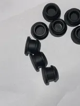 De goma de silicona agujero 4,5mm a 50,6mm T Tipo de cubierta de tapón de Snap-on Junta tapón tapas sello, tapón