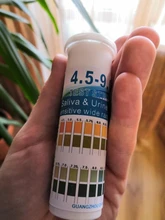 Papel para prueba de PH, botella de 150 tiras, PH 4,5-9,0, para Indicador de orina y Saliva