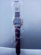 Reloj mecánico automático para hombre, Tourbillon, de negocios, de cuero, con calendario, Masculino