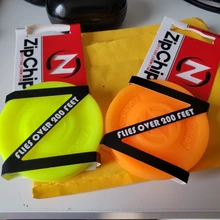 Zipchip-Mini discos voladores flexibles de bolsillo para juego exterior, Disco volador de varios colores, para juego de lanzar y atrapar disco, frisbee