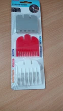 3 uds peines guía comodidad no tóxica cortauñas duradero límite peine guía de corte Barbero herramienta de corte de pelo de repuesto