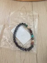 Pulsera de piedras naturales para hombre y mujer, brazalete de cuentas con sistema Solar, Chakra, Yoga, para amantes de los ocho planetas