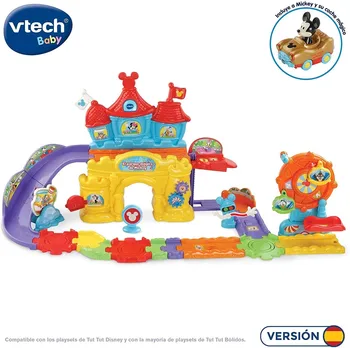 VTech amusement park-Play interactive electronic Set with a Mickey Gold car included
VTech amusement park-Play interactive electronic Set with a Mickey Gold car included