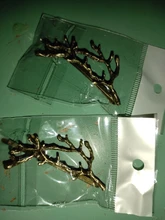 Hair-Clips Alloy-Branch-Hairpins Metal Vintage Elegance Silver Girls Women Tree Fashion