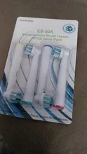 Oral B cabezales de cepillo de dientes eléctrico de archivos adjuntos cepillo espaà a 4 unids/pack limpieza precisa acción cruzada 3D blanco