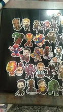 50 Uds de dibujos animados pegatinas Marvel bien los Vengadores etiqueta engomada impermeable equipaje Skateboard guitarra portátil pegatinas juguete de niño