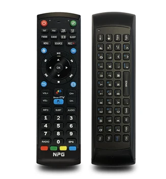 Remote Control for NPG Smart Android TV with Qwerty keyboard and Motion Wireless function
Remote Control for NPG Smart Android TV with Qwerty keyboard and Motion Wireless function