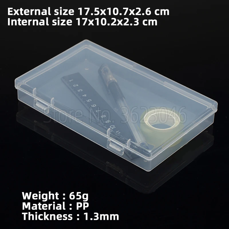 Rectangle Tool Case Parts Accessory Organize Storage Screw Sample Transparent Box F326
Rectangle Tool Case Parts Accessory Organize Storage Screw Sample Transparent Box F326