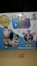 Perro de juguete electrónico de baile para niños y bebés, perro eléctrico de juguete Musical cantando caminando, regalo para mascotas, iluminación electrónica